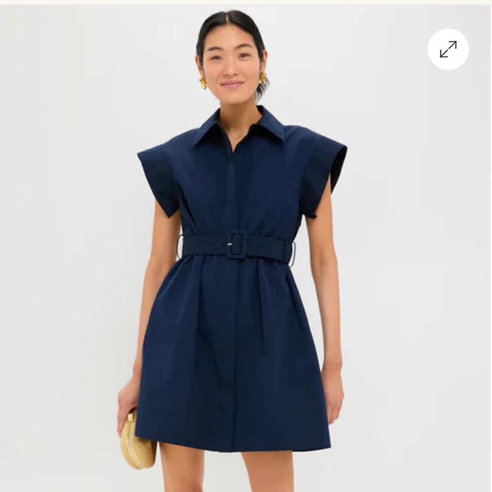 Tuckernuck Navy Chloe Mini Dress